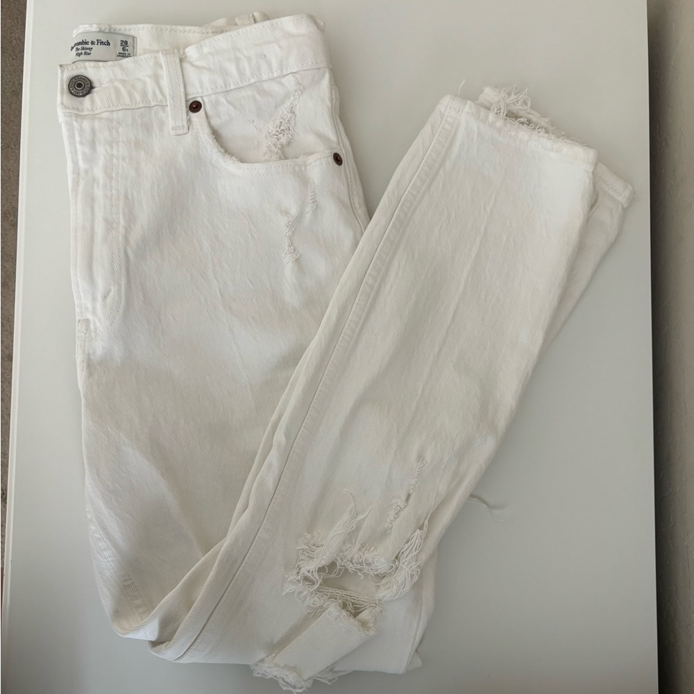 Abercrombie High Rise Skinny Jeans